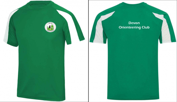 Devon Orienteering Contrast T-Shirt