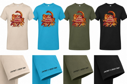 Exetinct Dead Animals Kids Tee