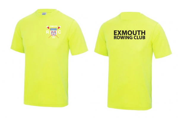 Exmouth Rowing Hi Viz Performance Tee
