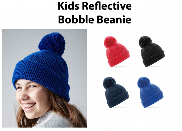 Kids Reflective Beanie