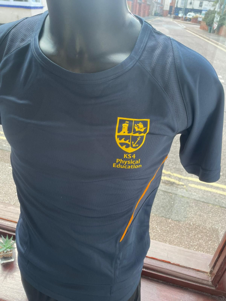 Exmouth College KS4 GCSE PE T-Shirt