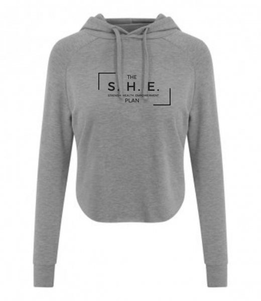 Jen Johnson Crop Hoodie