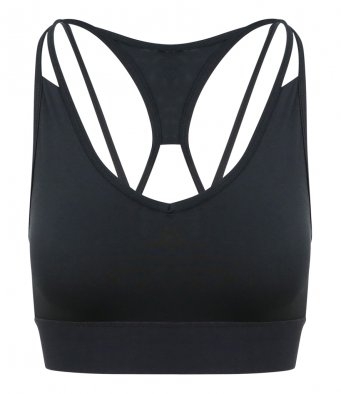 Ladies Cross Back Crop Top