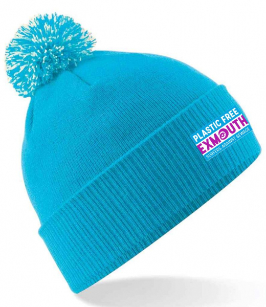 Plastic Free Exmouth Bobble Hat