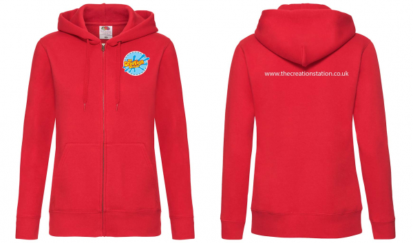 Creation Station Ladies Full Zip Hoodie