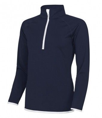 Bourne 55 Ladies Half Zip Sweat Top