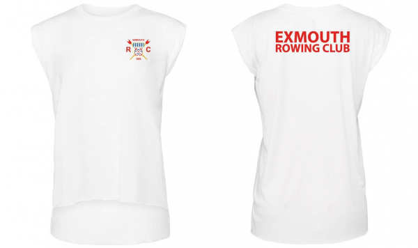 Exmouth Rowing Ladies Flowy Rolled Cuff Tee