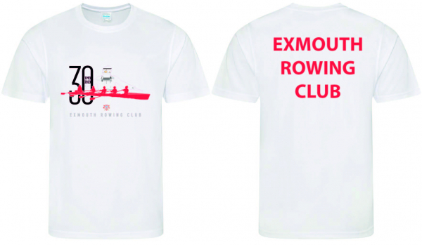 Exmouth Rowing 30 Years Performance Tee